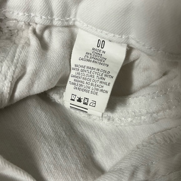 Aeropostale - White Jean Shorts - Picture 5 of 5